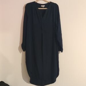 Elegant Navy Blue Dress